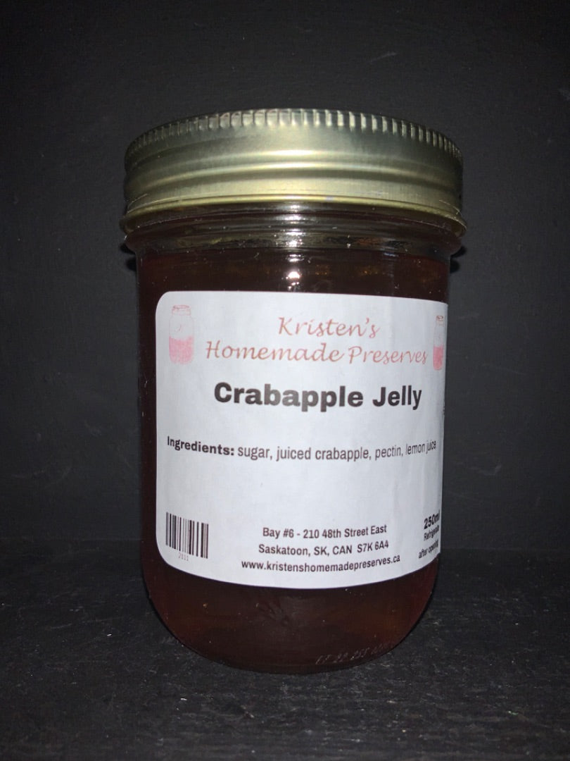 Kristen’s Preserves - 250ml Jelly - Crabapple