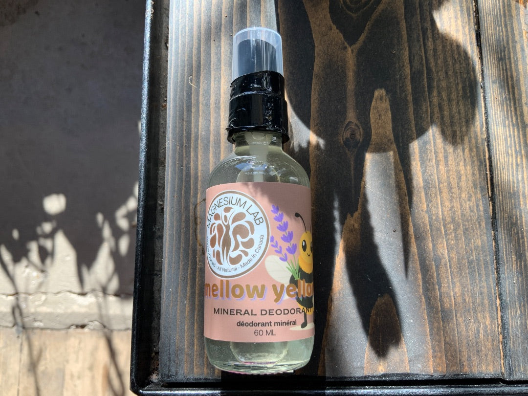 Studio on 27  - Magnesium Deodorant Spray - Mellow Yellow