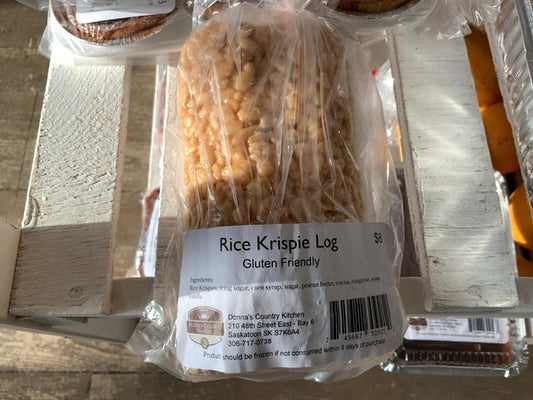 Donna’s Country Kitchen - Cakes/Squares - Rice Krispy Logs