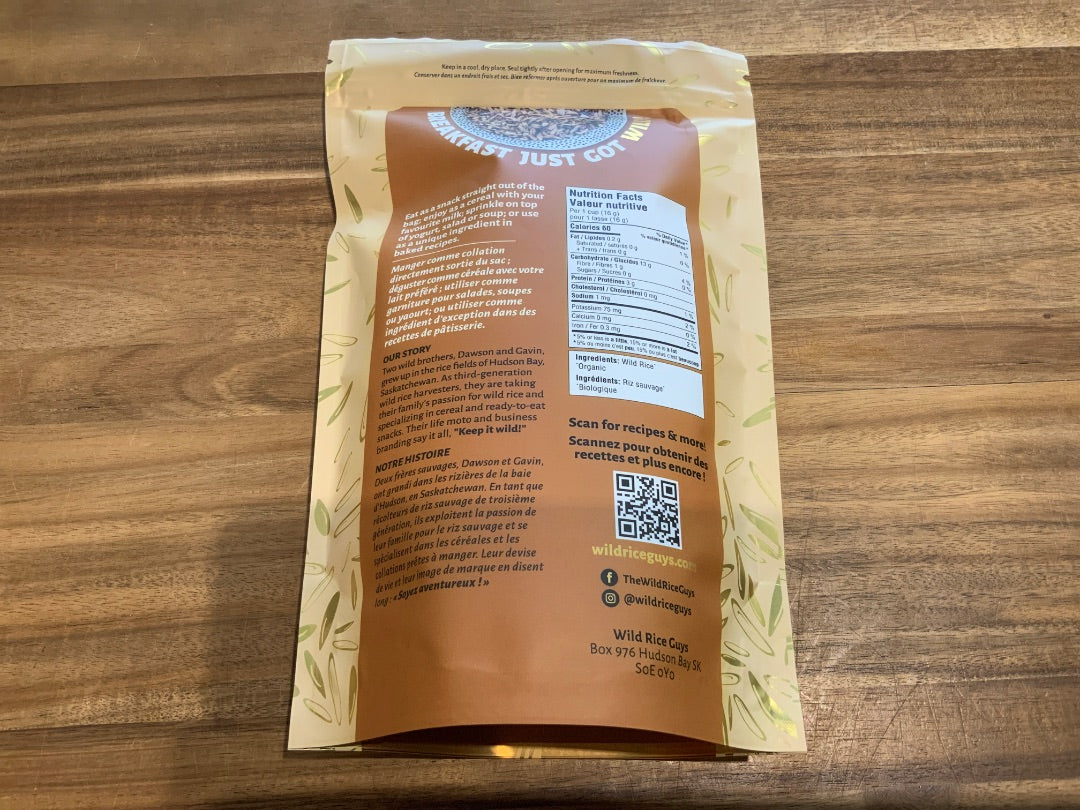 Wild Rice Guys - Wild Rice Puffs - 120g Cereal