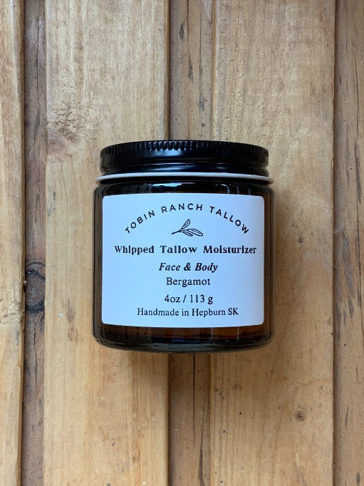 Tobin Ranch Tallow - Whipped Tallow Moisturizer - Bergamot