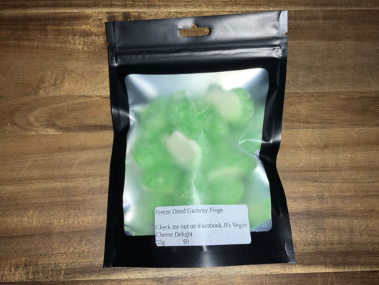 JJ's Vegan Cheese - Freeze Dried Frogs