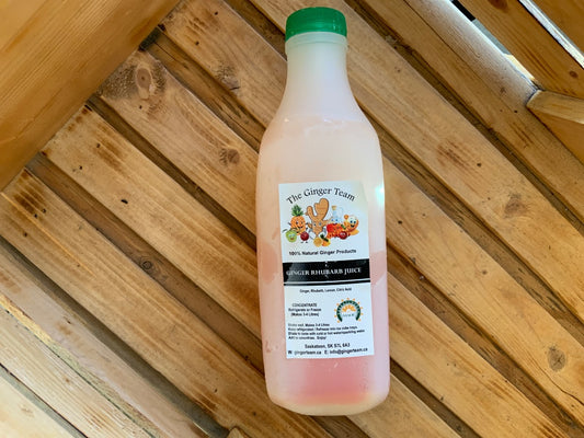 Powerhouse Endeavours - Ginger Rhubarb Frozen Concentrate - Unsweetened/Sugar-Free