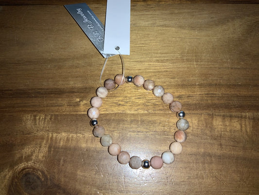 K&B Jewelry - Sunstone Bracelet - B512-SS