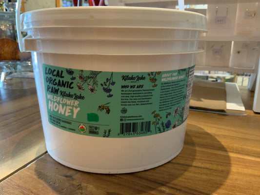 Kitako Lake Honey - Unpasteurized/Raw Organic Wildflower - 5kg Pail