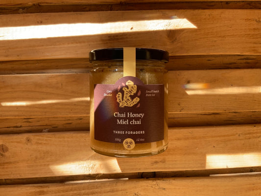 Three Foragers - Infused Honey - Cozy Chai (350g)