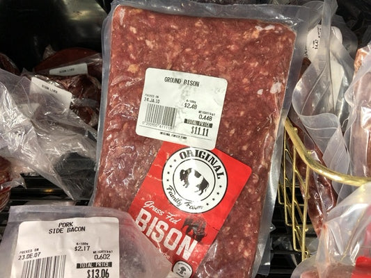 Original Family Farm - Bison - Ground Bison (~400g)