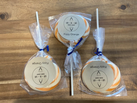 Lo-D-Lo Candy Co - Lollipop - Fizzy Orange