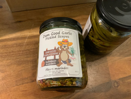Dam Good Garlic - Pickled Garlic Scapes