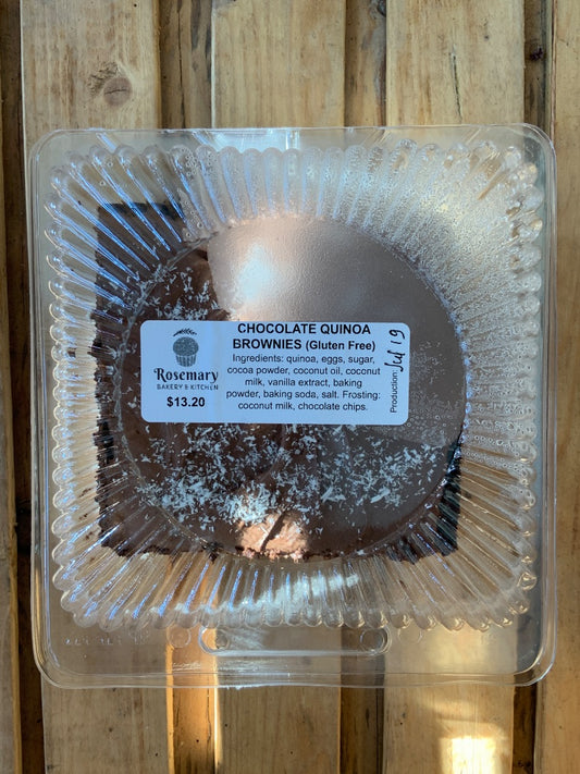 Rosemary Bakery & Kitchen - Frozen Chocolate Quinoa Brownies