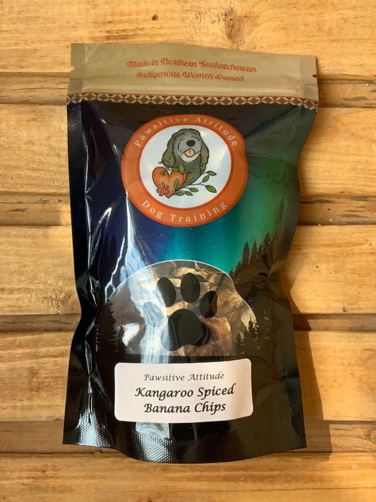 Pawsitive Attitude - Kangaroo Spiced Banana Chip